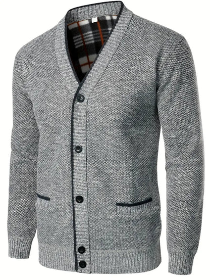 Stijlvol herenvest met V-hals | Moderne klassieker in comfortabele slim fit | Shop nu! afbeelding 1