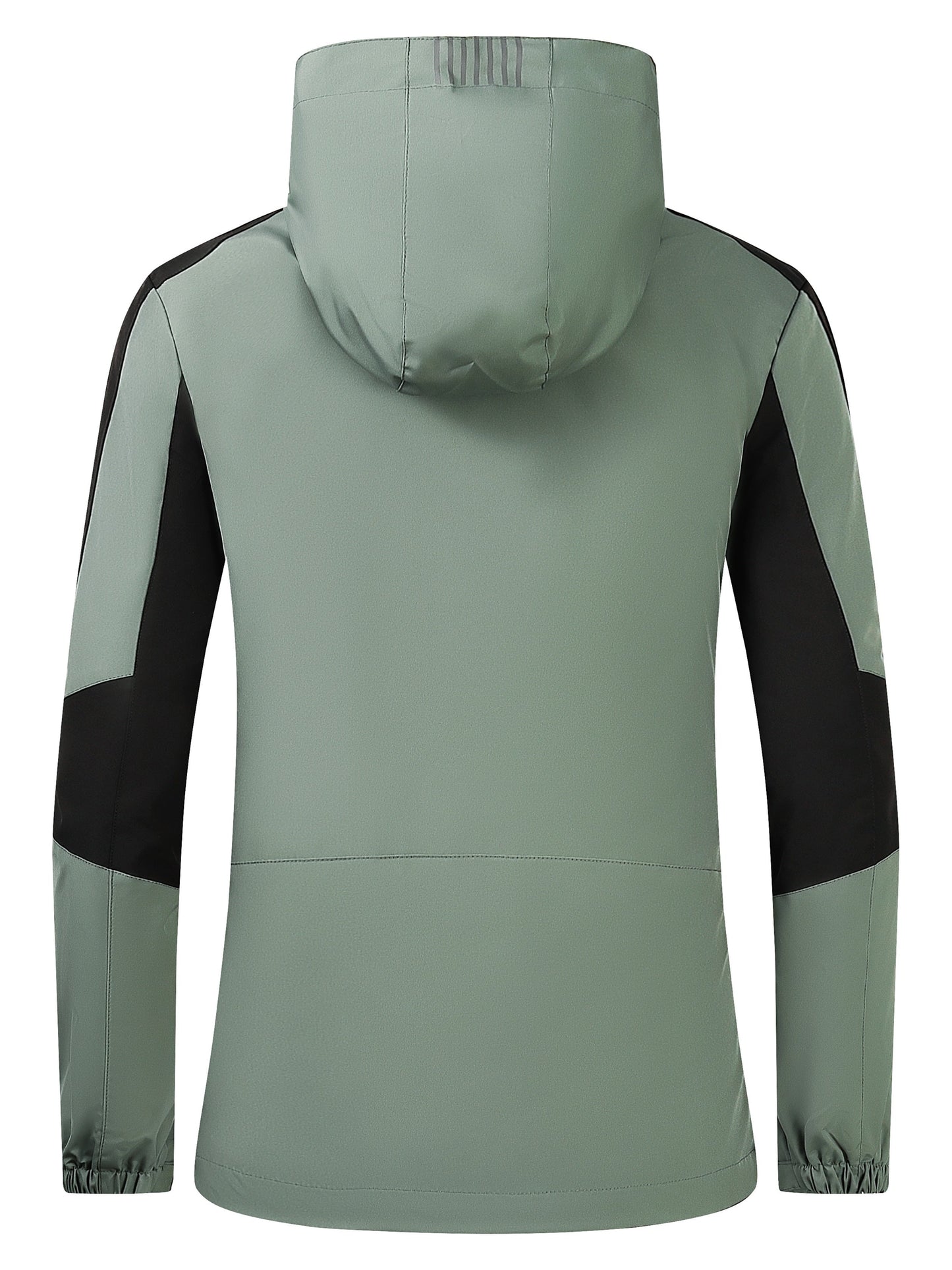 Sportieve colorblock hoodie in grote maten afbeelding 8