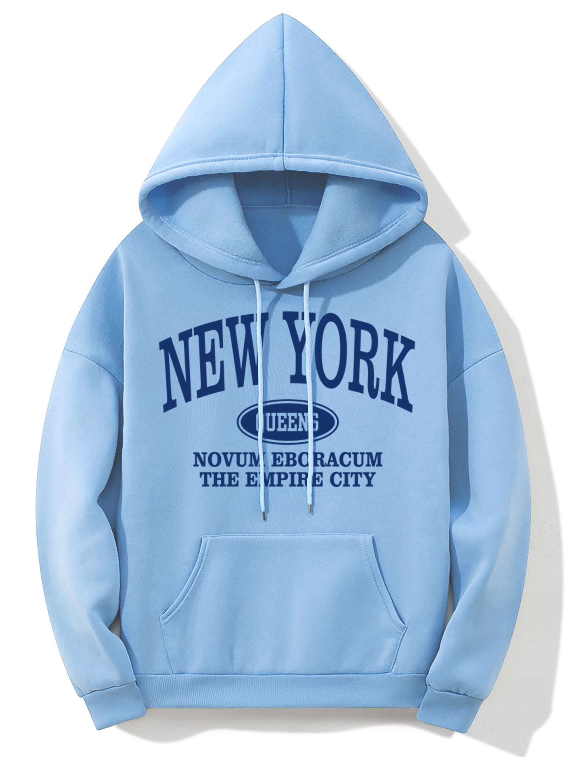 Stijlvolle New Yorkse hoodie van zachte katoenmix - perfect voor elk seizoen! 🗽👕 afbeelding 5