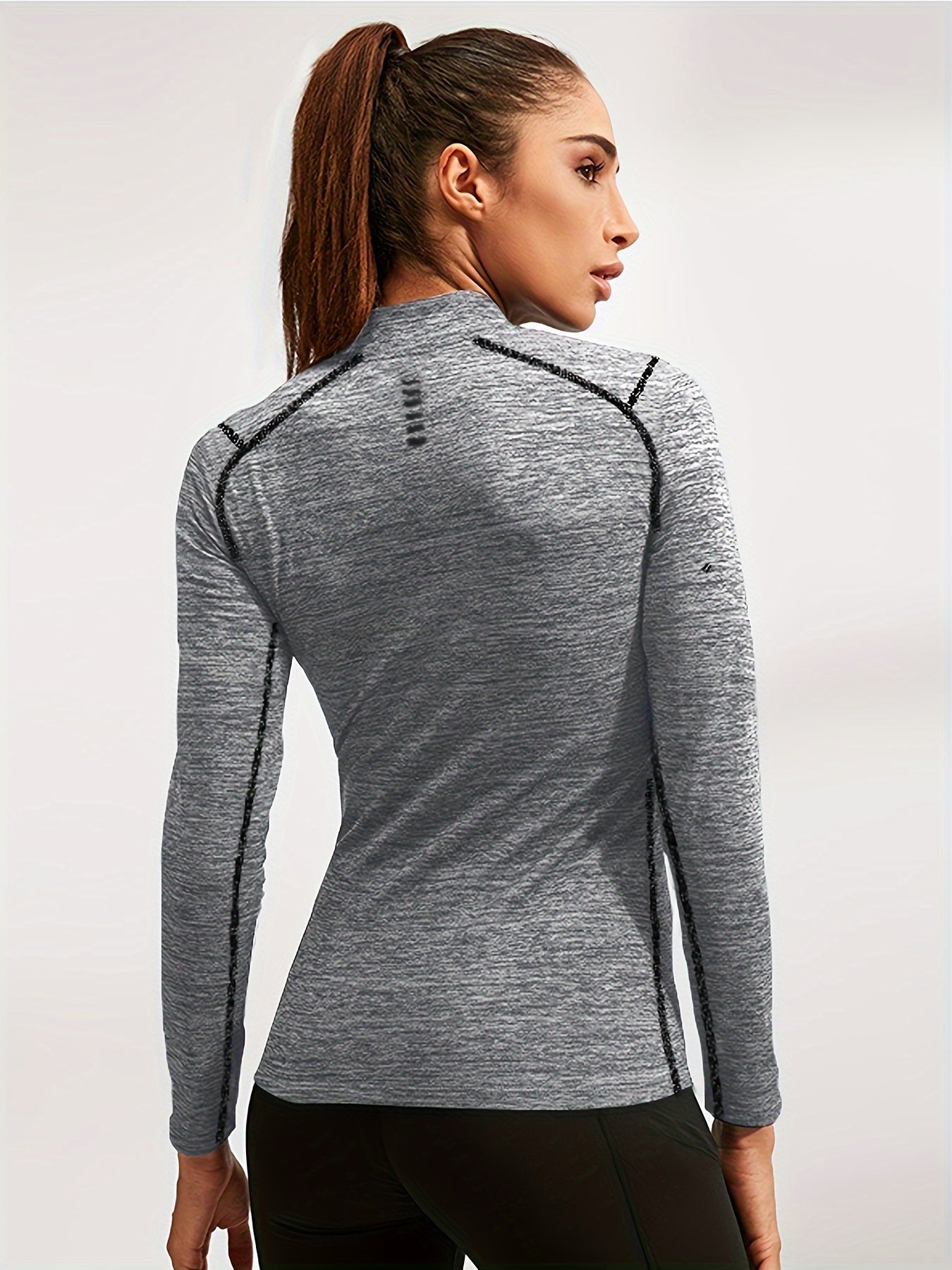 Fleece-gevoerde dames sportjas | Comfortabel en stijlvol | Perfect voor lente en herfst afbeelding 2