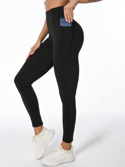 Hoge Taille Sportleggings met Zakken | Comfortabel en Praktisch | Perfect voor Elke Workout afbeelding 1