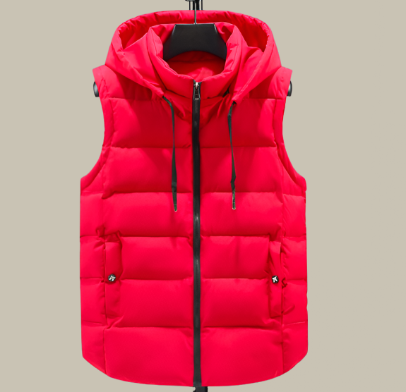 Jasper | Luchtige heren bodywarmer met capuchon