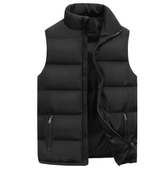 Lucas | Stijlvolle gewatteerde heren bodywarmer met waterafstotend materiaal