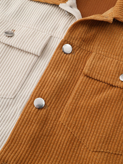 Luxe Corduroy Jack - Tijdloze Vintage Stijl | Herfst & Lente Collectie afbeelding 4