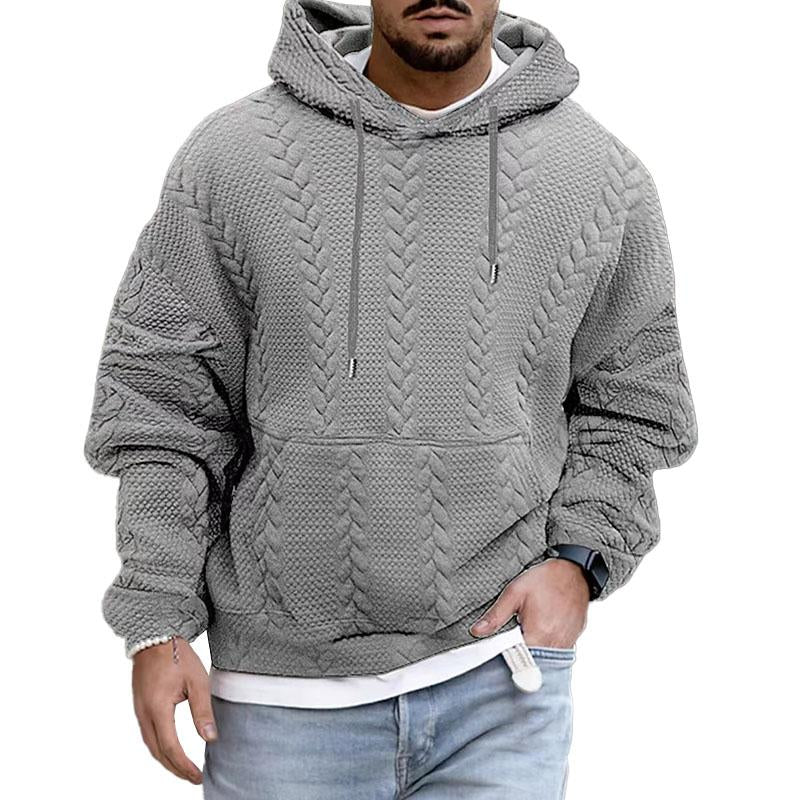 Stijlvolle Casual Heren Hoodie | Zachte Katoenmix | Trendy & Comfortabel afbeelding 1