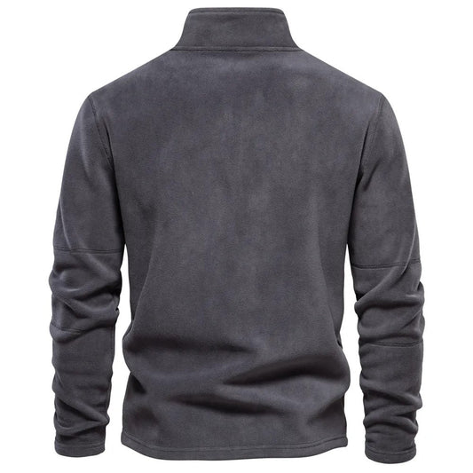 Finn Polar Fleece Trui: Luxe en Warme Regular Fit voor Herfst & Winter afbeelding 2