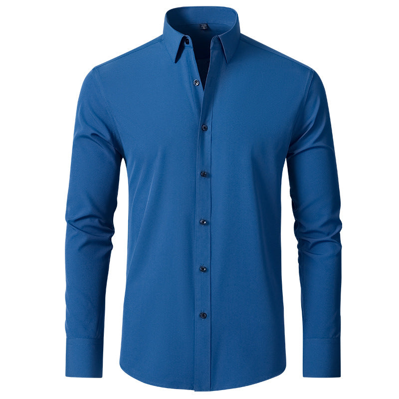 Niels | Effen kleur button-down heren overhemd