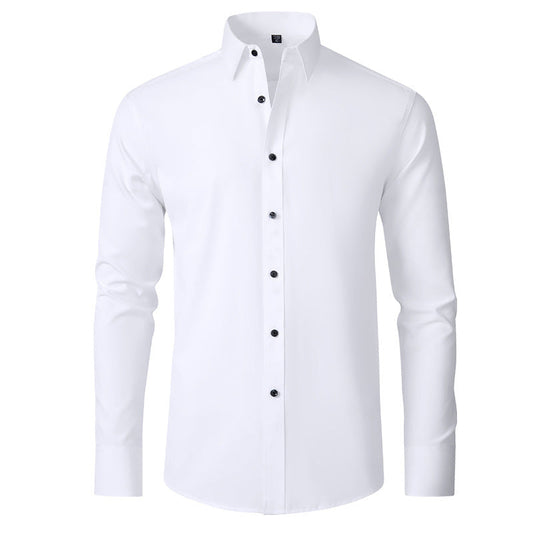 Niels | Effen kleur button-down heren overhemd